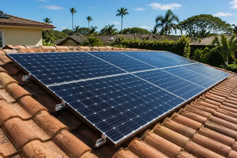 Installation de panneaux solaires à Euzet